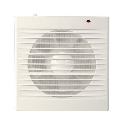 Ultra silencioso ventilador de ventilação de banheiro personalizado de 4 polegadas com luz LED em branco