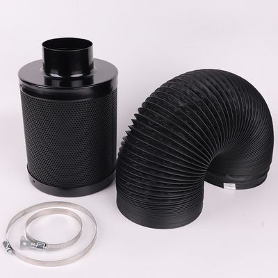 Filtro de carbono para refrigeração com HEPA e carvão vegetal para purificação hidropónica de ar 1,5 kg
