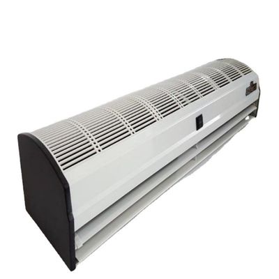 Máquina automática de cortina de ar de fluxo cruzado vertical montada na parede de 120 cm para hotéis