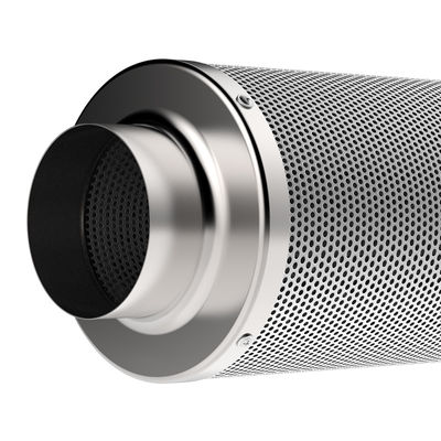 Filtro de ar de carbono de montagem na parede Massa OEM/ODM Fabricado por design próprio Ventilador de fluxo axial de estufa