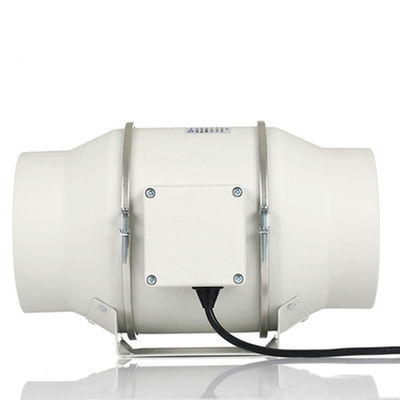 Ventilador de vazão mista padrão à prova de intempéries de duas velocidades para sistema HVAC em cor branca