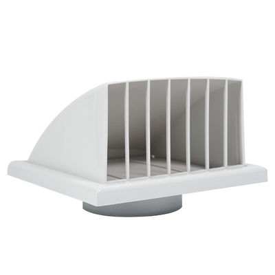 150 mm ABS Fente de escape doméstico de plástico com grelha de dutos de ar de saída e entrada