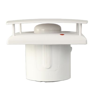 6 8 polegadas extractor de baixo ruído silêncio eletrico estufa Quadrado de ventilação com LED luz ventilador de escape montado na parede