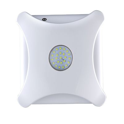 6 8 polegadas extractor de baixo ruído silêncio eletrico estufa Quadrado de ventilação com LED luz ventilador de escape montado na parede