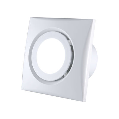 14. OEM/ODM Quadrado Ventilador de escape montado no teto com luz LED de 4W e quantidade de massa de ar