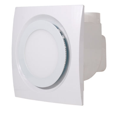 14. OEM/ODM Quadrado Ventilador de escape montado no teto com luz LED de 4W e quantidade de massa de ar