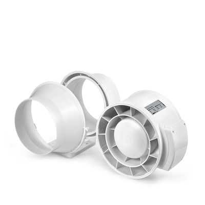 6 8 polegadas silêncio plástico banheiro cozinha conduto circular casa centrífuga ventilador OEM / ODM Design
