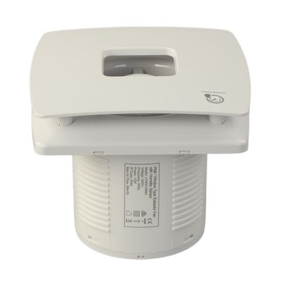 Ventilador de escape de 170 mm com sensor PIR LED e ventilador de fluxo axial de 23-65 mm