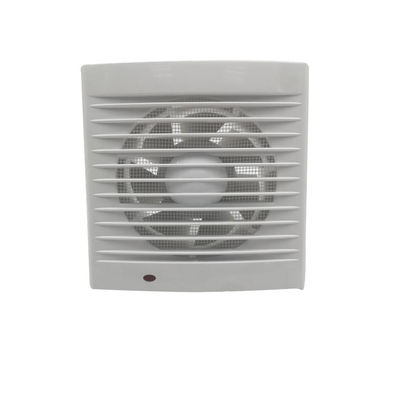 Ventilador de tubo de fluxo de grelha quadrada de plástico 6 8 polegadas Ventilador de extração de ar personalizado logotipo