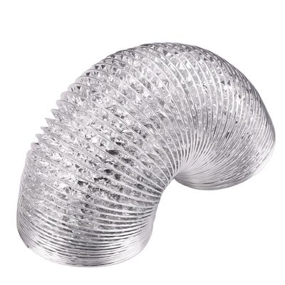 Ventilador de fluxo axial de lâmina de plástico Ducto de PVC flexível para ventilação de ar de alta temperatura