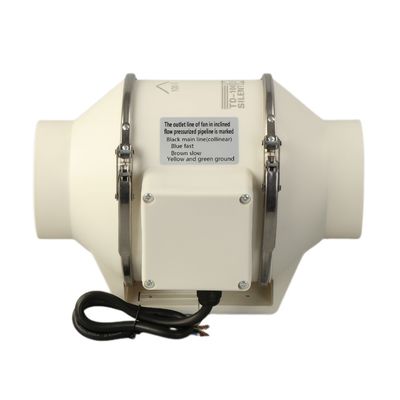 Sistemas de cultivo hidropónicos Hf Inline Extractor Fan com design controlado em preto