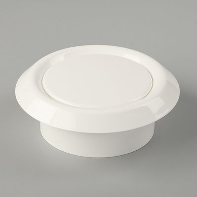 100-200mm ABS de plástico PC Ventilação Elétrica Gravação do Ar Fixa Grelha Quadrada Louvre