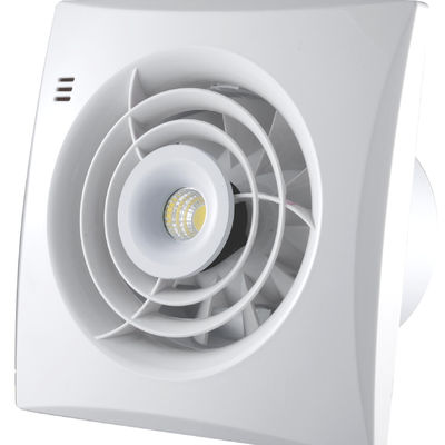 Suporte personalizado 4 6 polegadas banheiro ventilador de escape de vidro com ventilação e montagem