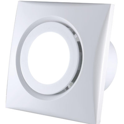 Suporte personalizado 4 6 polegadas banheiro ventilador de escape de vidro com ventilação e montagem