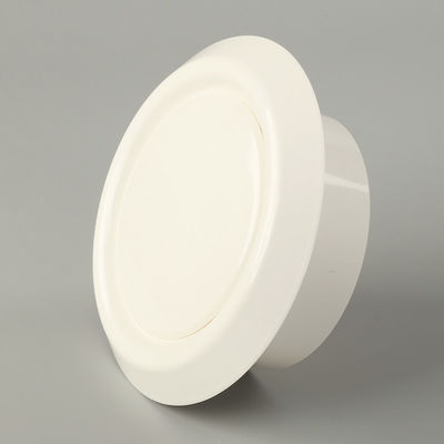 100-200mm ABS de plástico PC Ventilação Elétrica Gravação do Ar Fixa Grelha Quadrada Louvre