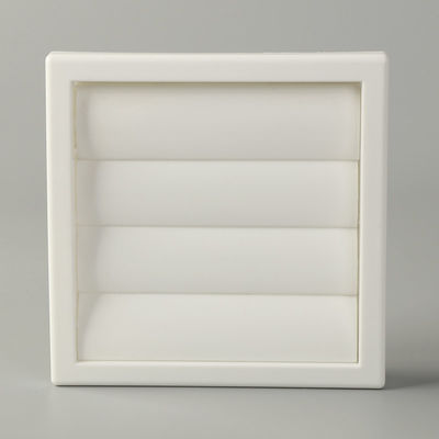 100-200mm ABS de plástico PC Ventilação Elétrica Gravação do Ar Fixa Grelha Quadrada Louvre