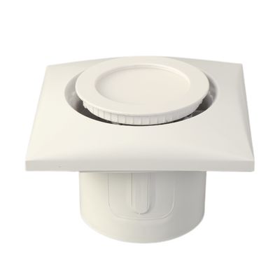 Ventilador de ventilação montado na parede para banheiro pequeno e silencioso