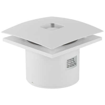 Ventilador de fluxo axial montado na parede para ventilação de escape do extractor de fumaça Cfm do banheiro