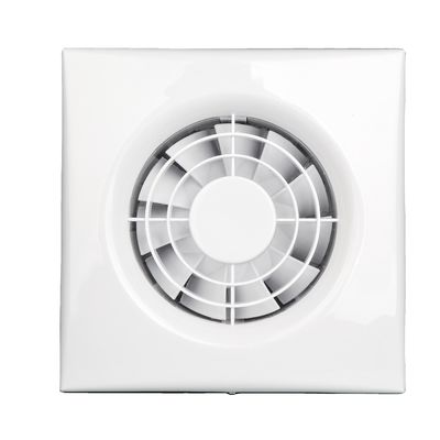 Hotéis 120mm Ventilador de escape montado no teto de alta potência com luz LED e personalização