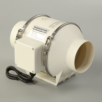 Ventilador de vazão mista de montagem na parede com regulador de velocidade variável 100 mm 240 V