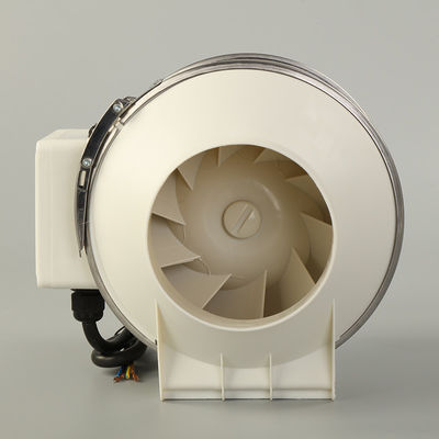 Ventilador de vazão mista de montagem na parede com regulador de velocidade variável 100 mm 240 V