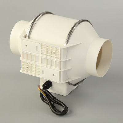 Ventilador de vazão mista de montagem na parede com regulador de velocidade variável 100 mm 240 V