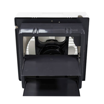 OEM/ODM 6 8 10 12 Plástico Quadrado Parede Montada Janela Retalho Banheiro Ventilador de Esvaziamento Com Ventilador de Extração de Ar Louver Net