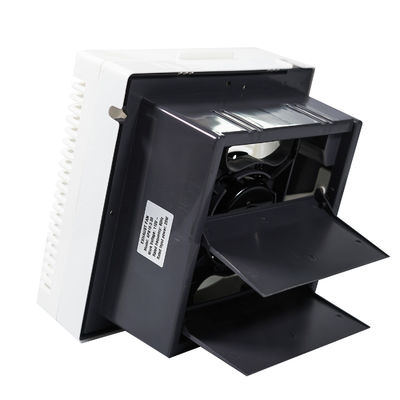 OEM/ODM 6 8 10 12 Plástico Quadrado Parede Montada Janela Retalho Banheiro Ventilador de Esvaziamento Com Ventilador de Extração de Ar Louver Net