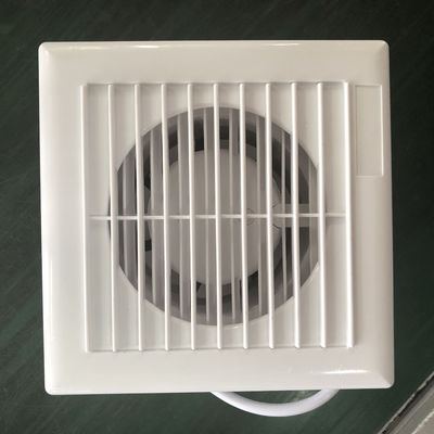 Ventilador de extração de corrente elétrica de tipo quadrado AC para ventilação montada na janela do teto