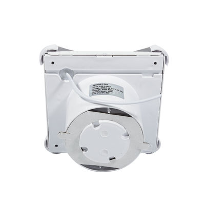 Ventilador de escape de ventilação redondo montado na parede com tomada para a janela da cozinha do banheiro