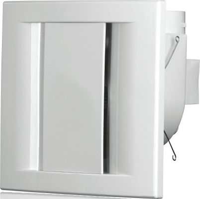 Ventilador de escape de cozinha de 2-12 polegadas montado na parede com iluminação e design de fluxo axial