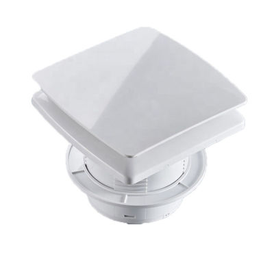 Ventilador de escape portátil quadrado para banheiros de porão de tamanho pequeno Ventilação de teto de 4-6 polegadas
