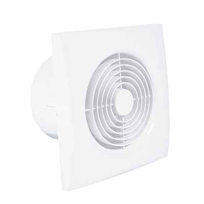 Ventilador de extração de ar com iluminação LED 100-150mm Branco 240V