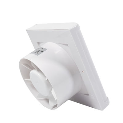 Tipo de corrente elétrica de corrente alternada de plástico de 4 polegadas ventilador de banheiro de baixo ruído para banheiros domésticos pequenos
