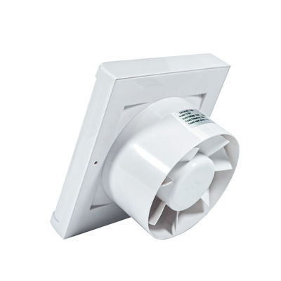 Ventilador de escape de ventilação por dutos centrífugos de tecto de plástico ABS PP de 4&quot; com material de lâmina