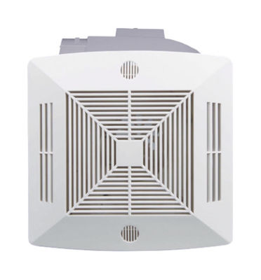 8 polegadas silêncio plástico quadrado banheiro ultra silencioso ventilador com LED luz teto montado ventilador de escape extração de ar