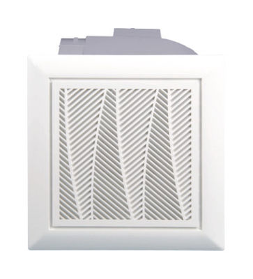 Ventilação de banheiro de baixa potência de 6 polegadas com luz LED Extractor de ar personalizado Ventilador com iluminação