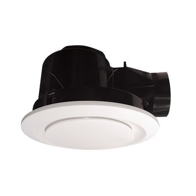 10 polegadas cozinha banheiro personalização Ventilação montada na parede com ventilador de extração de ar LED