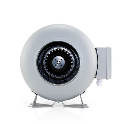 8 polegadas 200mm personalização de velocidade única de fluxo misturado crescer tenda hidropônica centrífuga ventilador