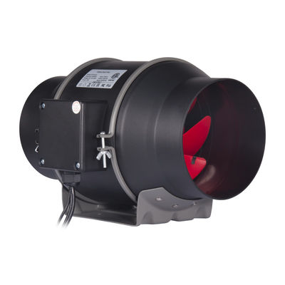 6 polegadas EC 100~240V Ventilador de conduto interno Ventilador com aplicativo WiFi Com controlador de temperatura e umidade Ventilador de conduto interno inferior