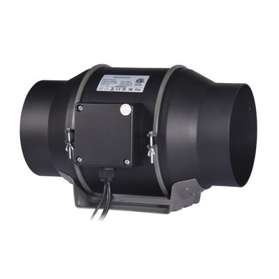 6 polegadas EC 100~240V Ventilador de conduto interno Ventilador com aplicativo WiFi Com controlador de temperatura e umidade Ventilador de conduto interno inferior