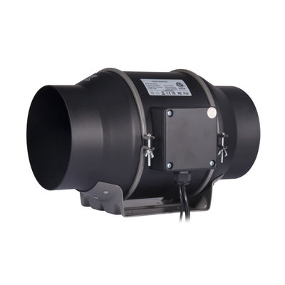 6 polegadas EC 100~240V Ventilador de conduto interno Ventilador com aplicativo WiFi Com controlador de temperatura e umidade Ventilador de conduto interno inferior