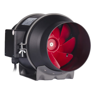 6 polegadas EC 100~240V Ventilador de conduto interno Ventilador com aplicativo WiFi Com controlador de temperatura e umidade Ventilador de conduto interno inferior