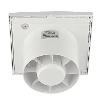 Logotipo personalizado Marca 5 INCH personalização elétrica de baixo ruído Mini banheiro ventilador de escape de ar com sensor de umidade