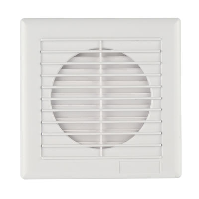 Portagem 6 8 polegadas 220V plástico banheiro cozinha silêncio quadrado teto montado ventilação ventilador de escape