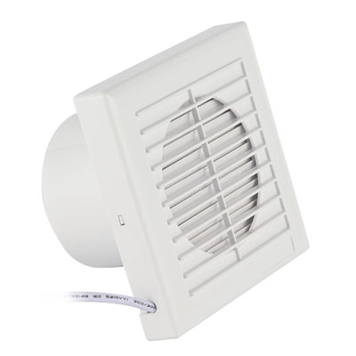 Portagem 6 8 polegadas 220V plástico banheiro cozinha silêncio quadrado teto montado ventilação ventilador de escape