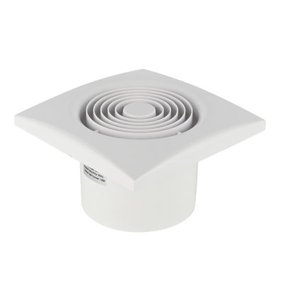 125 mm Fecho de baixo ruído Ventilação de banheiro Ventilador de escape montado na parede com sensor de umidade Ventilador de extração de ar
