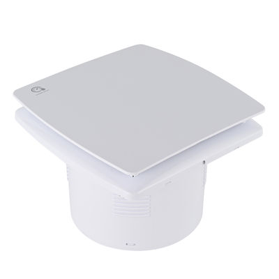 Extrator de ventilação de banheiro montado na parede Timer de fluxo axial Ventilador de escape pequeno