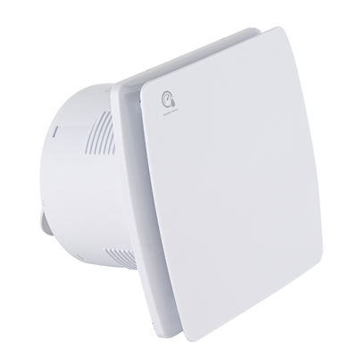 Extrator de ventilação de banheiro montado na parede Timer de fluxo axial Ventilador de escape pequeno