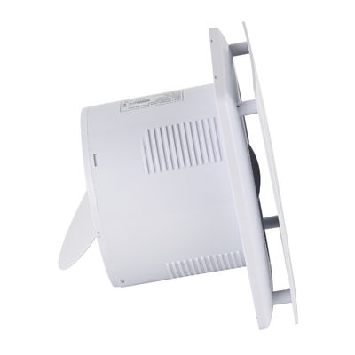 Extrator de ventilação de banheiro montado na parede Timer de fluxo axial Ventilador de escape pequeno